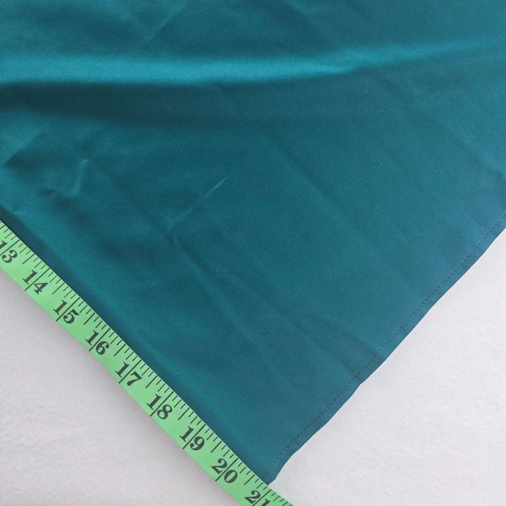 ASOS Sleeveless Teal Green Cowl Neck‎ Wide Leg Jumpsuit Culotte Women's Size 10